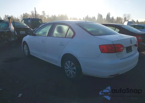 2013 Volkswagen Jetta 2.0L S из США, поврежденный, VIN 3VW2K7AJ4DM201239